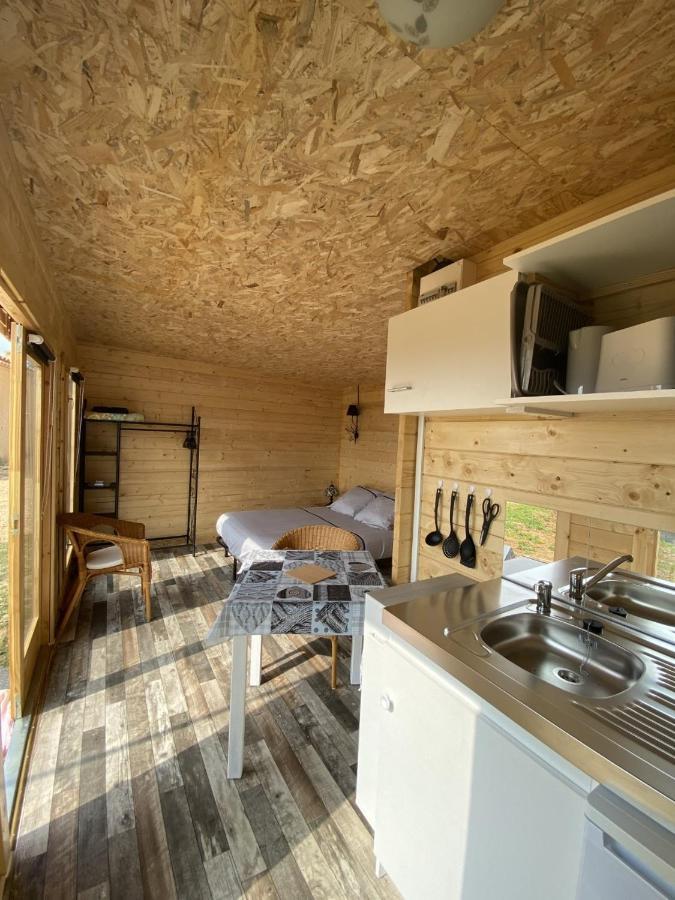 Charmant Chalet Pour 2 Personnes Spa Prive Massillargues-Attuech Екстер'єр фото